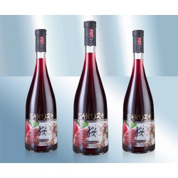 Красное вино гранатовое, 10,5%, 750мл